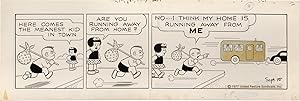 Original artwork for Nancy comic strip, September 15, 1977