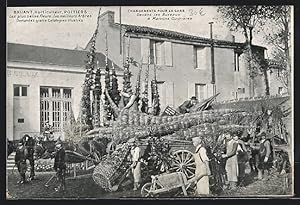 Carte postale Poitiers, Bruant, Horticulteur