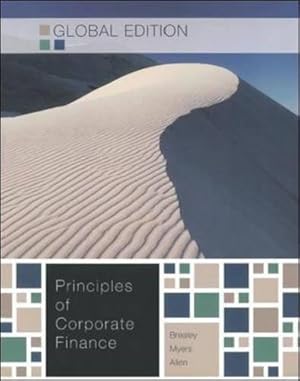 Bild des Verkufers fr PRINCIPLES OF CORPORATE FINANCE,GE zum Verkauf von WeBuyBooks