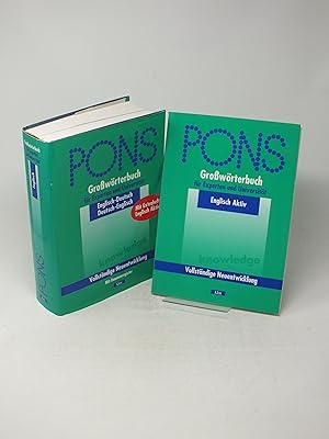 Seller image for PONS Grossw?rterbuch f?r Experten und Universit?t. Englisch- Deutsch/Deutsch-Englisch. Mit Beiheft for sale by Antiquariat Hans Wger