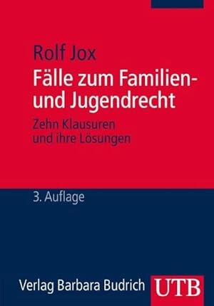 Bild des Verkufers fr Flle zum Familien- und Jugendrecht zum Verkauf von BuchWeltWeit Ludwig Meier e.K.