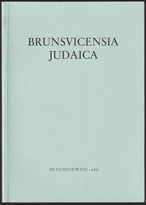 Seller image for Brunsvicensia Judaica. Gedenkbuch fr die jdischen Mitbrger der Stadt Braunschweig 1933-1945. for sale by Antiquariat Dennis R. Plummer