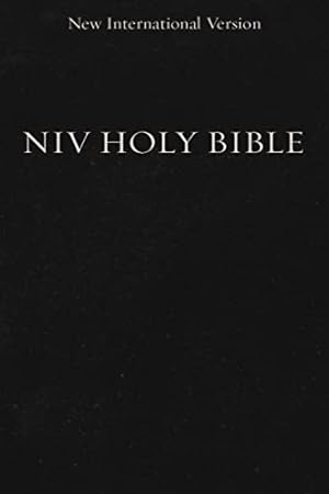 Bild des Verkufers fr Holy Bible: New International Version, Black zum Verkauf von WeBuyBooks