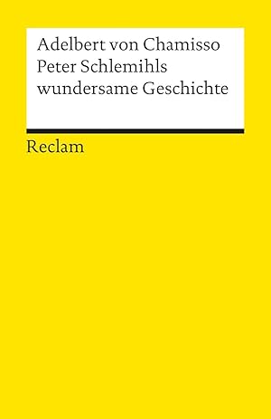 Image du vendeur pour Peter Schlemihls wundersame Geschichte: Textausgabe mit Anmerkungen/Worterklrungen mis en vente par Gabis Bcherlager