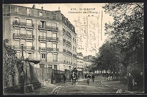 Carte postale St-Mandé, Chaussée de l`Etang