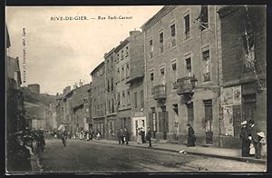 Carte postale Rive-de-Gier, Rue Sadi-Carnot