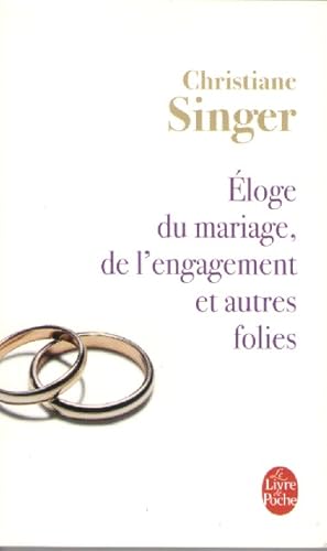 Imagen del vendedor de loge du mariage, de l'engagement et autres folies a la venta por books-livres11.com