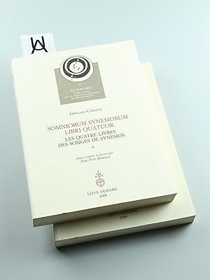 Somniorum Synesiorum Libri Quatuor. Les quatre livres des songes de Synesios. Édités, traduits et...