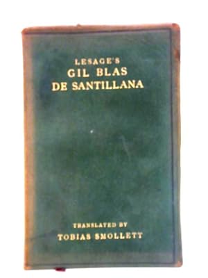 Bild des Verkufers fr The Adventures of Gil Blas De Santillana Vol I zum Verkauf von World of Rare Books