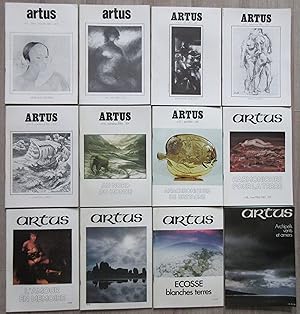 Artus - Revue trimestrielle : Pays Celtiques et Monde Nordique : 15 numéros en 12 volumes de 1981...