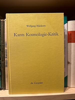 Kants Kosmologie-Kritik. Eine formale Analyse der Antinomienlehre.