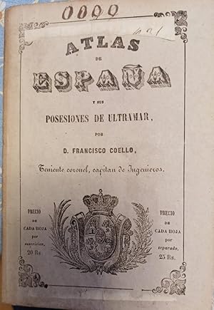 Imagen del vendedor de (Mapa) Tarragona. Atlas de Espaa y sus Posesiones de Ultramar a la venta por Libreria Anticuaria Camino de Santiago