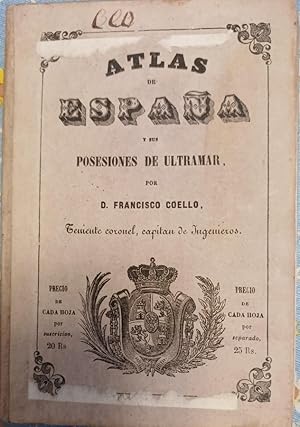 Imagen del vendedor de (Mapa) Vizcaya. Atlas de Espaa y sus Posesiones de Ultramar a la venta por Libreria Anticuaria Camino de Santiago