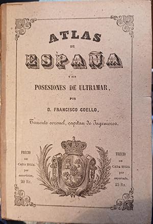 Imagen del vendedor de (Mapa) Andaluca. Jan, Granada, Crdoba y Sevilla. Atlas de Espaa y sus Posesiones de Ultramar. Andaluca: 3 Hoja de Suplemento a la venta por Libreria Anticuaria Camino de Santiago