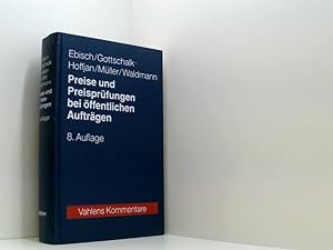 Seller image for Preise und Preisprfungen bei ffentlichen Auftrgen Kommentar for sale by Book Broker