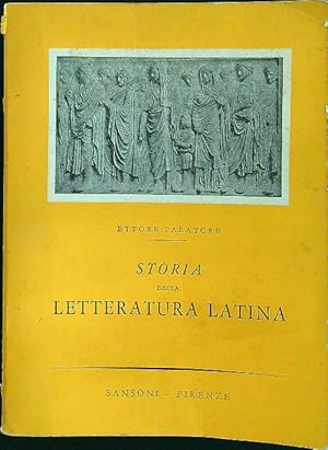 Storia della letteratura latina