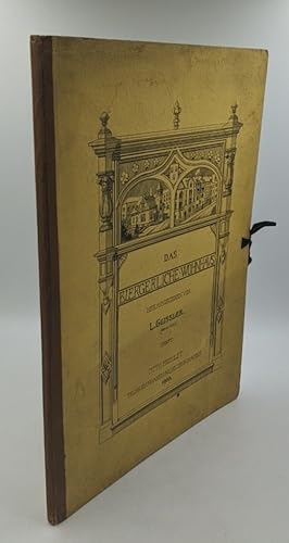 Imagen del vendedor de Das brgerliche Wohnhaus - 1. Heft : Freistehende Huser [eine Sammlung einfacher brgerlicher Wohnhuser, dargestellt in Ansichten, Grundrissen, Schnitten und Details fr den Gebrauch in Schule und Praxis]. a la venta por Antiquariat Thomas Haker GmbH & Co. KG