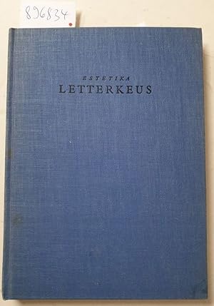 Bild des Verkufers fr Letterkennis en Letterkeus (Estetika Letterkeus) : zum Verkauf von Versand-Antiquariat Konrad von Agris e.K.