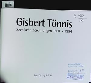 Seller image for Gisbert Tnnis. Szenische Zeichnungen 1991 - 1994 ; [eine Dokumentation des Mrkischen Museums der Stadt Witten. for sale by Antiquariat Bookfarm