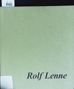 Bild des Verkufers fr Rolf Lenne. Seine Lebensgeschichte und seine Bildstickereien. zum Verkauf von Antiquariat Bookfarm