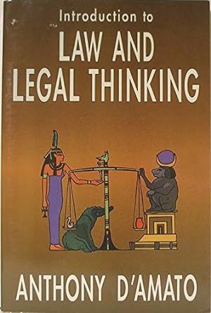 Bild des Verkufers fr Introduction to Law and Legal Thinking zum Verkauf von WeBuyBooks