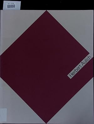 Seller image for Arbeiten 1956-1991. for sale by Antiquariat Bookfarm