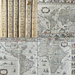 Image du vendeur pour Blaeu's Toonel des Aerdrycks ofte Nieuwe atlas - Six Volumes with 409 Engraved Maps mis en vente par Trillium Antique Prints & Rare Books