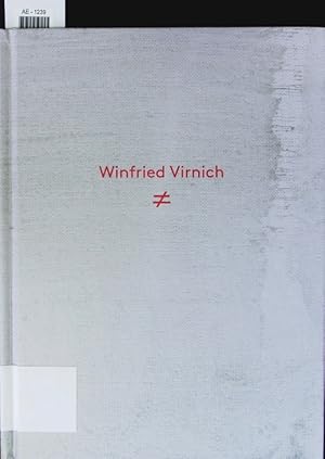 Bild des Verkufers fr Winfried Virnich ?. zum Verkauf von Antiquariat Bookfarm