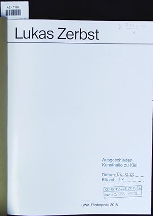 Image du vendeur pour Lukas Zerbst. mis en vente par Antiquariat Bookfarm