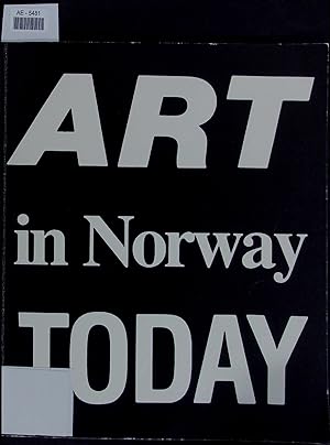 Bild des Verkufers fr Art in Norway Today. zum Verkauf von Antiquariat Bookfarm