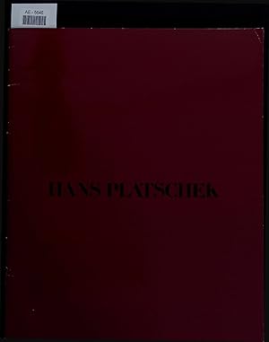 Seller image for Hans Platschek. for sale by Antiquariat Bookfarm