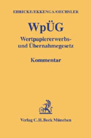 Seller image for Wertpapiererwerbs- und bernahmegesetz for sale by Studibuch