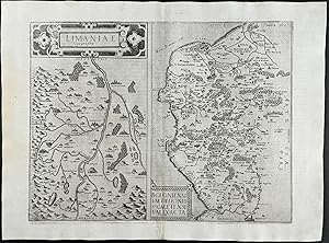 Image du vendeur pour Regional Maps of France (Limaniae topographia & Boloniensium Ditionis) mis en vente par Trillium Antique Prints & Rare Books