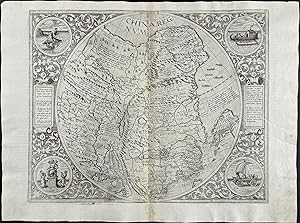 Image du vendeur pour Map of China (China Regnum) mis en vente par Trillium Antique Prints & Rare Books