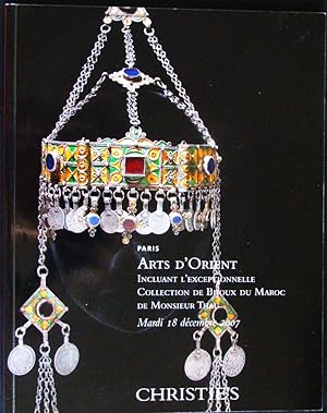 Arts d' Orient, incluant l'exceptionnelle collection de bijoux du Maroc, de Monsieur Thau