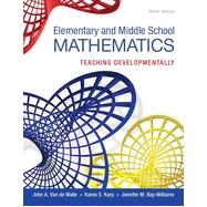 Seller image for Elementary and Middle School Mathematics: Teaching Developmentally for sale by eCampus