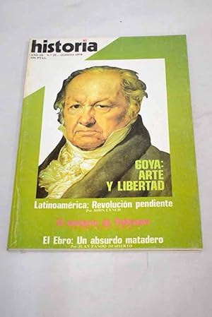 Seller image for Historia 16, Ao 1978, n 28:: El Ebro: espaoles al matadero; El Ampurdn, culto sobre culto; Conflictos sociales en la independencia hispanoamericana (1808-1826); Castilla sale de su letargo; Pena de muerte: una historia de horror e ineficacia; Los campesinos contra el Zar; Del barro a la pirmide; Goya for sale by Alcan Libros