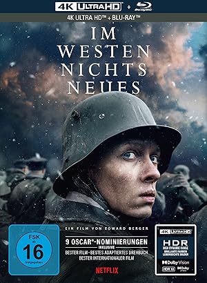 Im Westen nichts Neues (2022), 1 4K UHD-Blu-ray + 1 Blu-ray (Limited Collector\ s Edition im Medi...