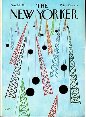 Imagen del vendedor de The New Yorker Magazine, November 20, 1971 a la venta por Dorley House Books, Inc.