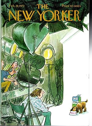 Image du vendeur pour The New Yorker Magazine, February 19, 1972 mis en vente par Dorley House Books, Inc.