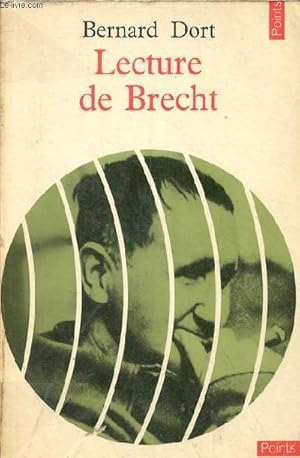 Image du vendeur pour Lecture de Brecht augment de pdagogie et forme pique - Collection points n31. mis en vente par Le-Livre