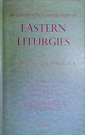 Bild des Verkufers fr An Introduction to the Study of Eastern Liturgies zum Verkauf von Pendleburys - the bookshop in the hills