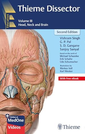 Image du vendeur pour Thieme Dissector Volume 3 : Head, Neck and Brain mis en vente par AHA-BUCH GmbH