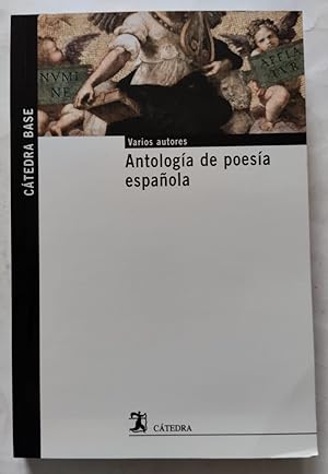 Image du vendeur pour Antologa de poesa espaola mis en vente par Librera Ofisierra