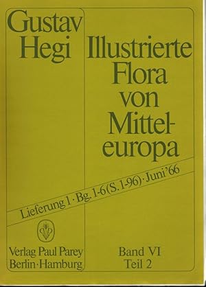 Imagen del vendedor de Illustrierte Flora von Mitteleuropa Band VI. Teil 2 Lieferung 1 a la venta por Clivia Mueller