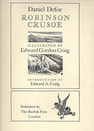 Imagen del vendedor de The Life and Adventures of Robinson Crusoe [Prospectus] a la venta por The Bookshop at Beech Cottage