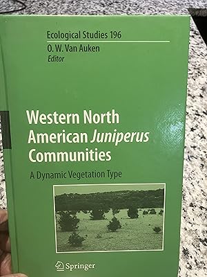 Seller image for Western North American Juniperus Communities: A Dynamic Vegetation Type for sale by TribalBooks