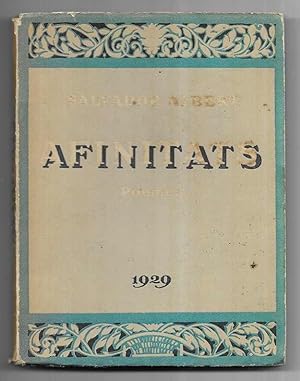Afinitats Poemes 1929 numerat 473/529 intons