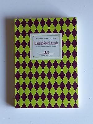 La violación de Lucrecia. (Versión de Antonio Rivero Taravillo)