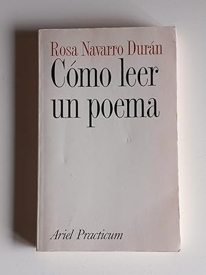 Imagen del vendedor de Cmo leer un poema. a la venta por El libro que vuela